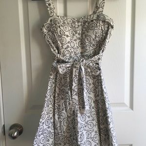 Bicycle print Dress